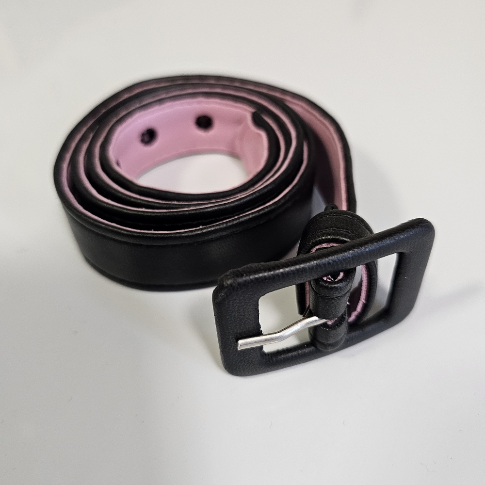 Pleather waist belt